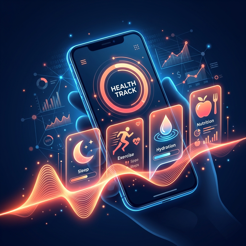 Autonomous AI tracking health and habits via voice logging