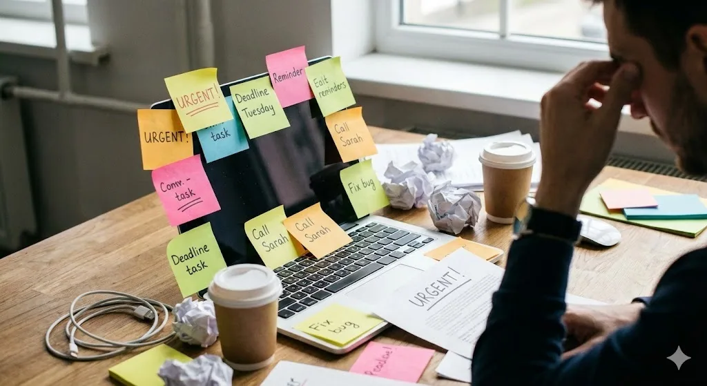 Messy Desk